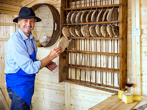 Südtrioler Meile Lenz mit Brot